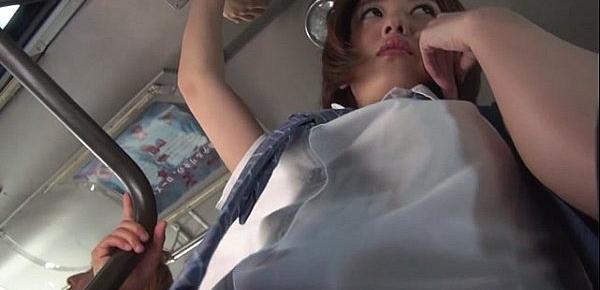  Schoolgirl Yuna asian blowjob and public fuck